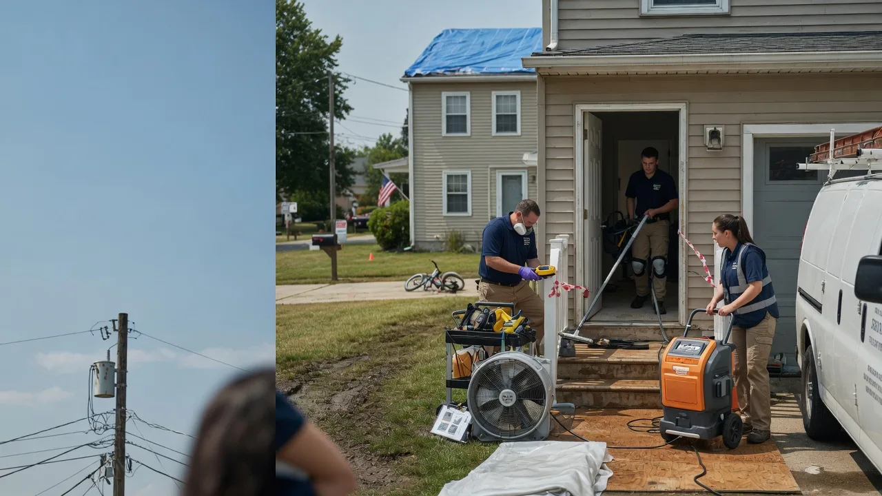 Water Damage Repair in Corunna, IN near me